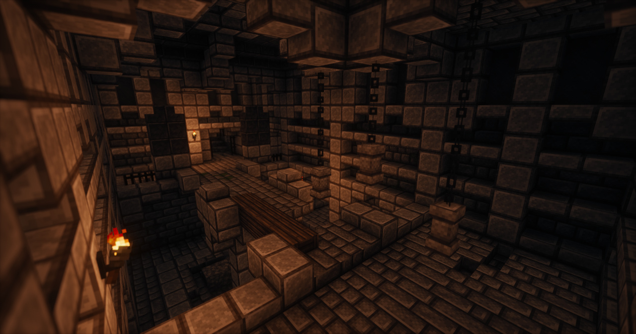 The halls of Fort Strand