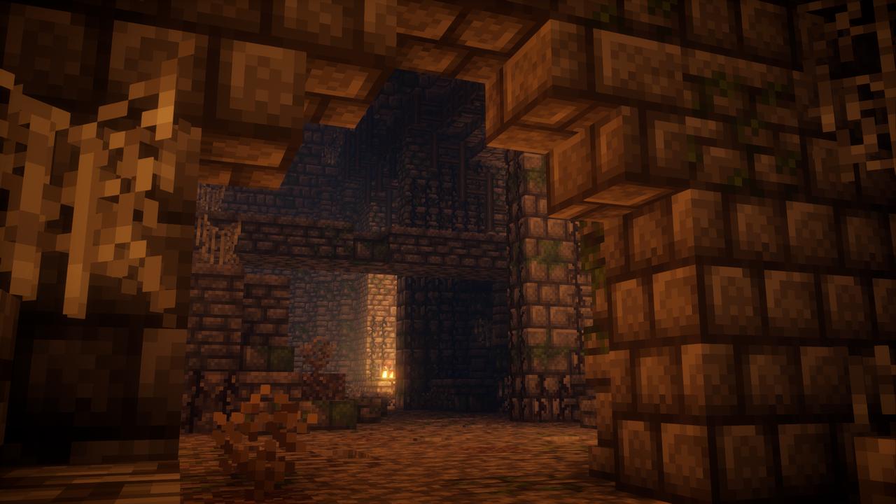 The eerie darkness and weight of legends... Ustengrav